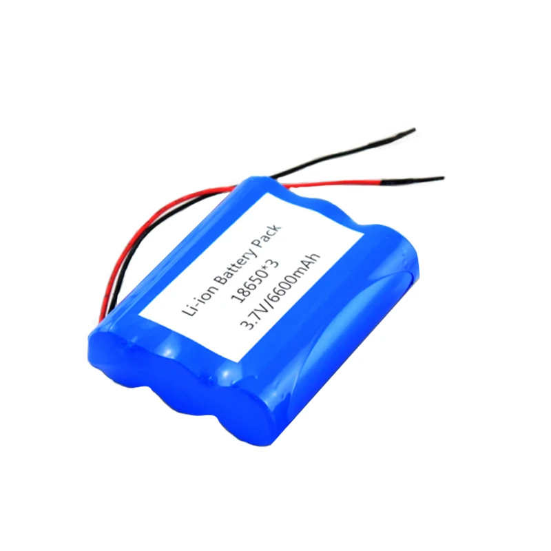 แบตเตอรี่ลิเธียมไอออน 3.7 V 6600mah